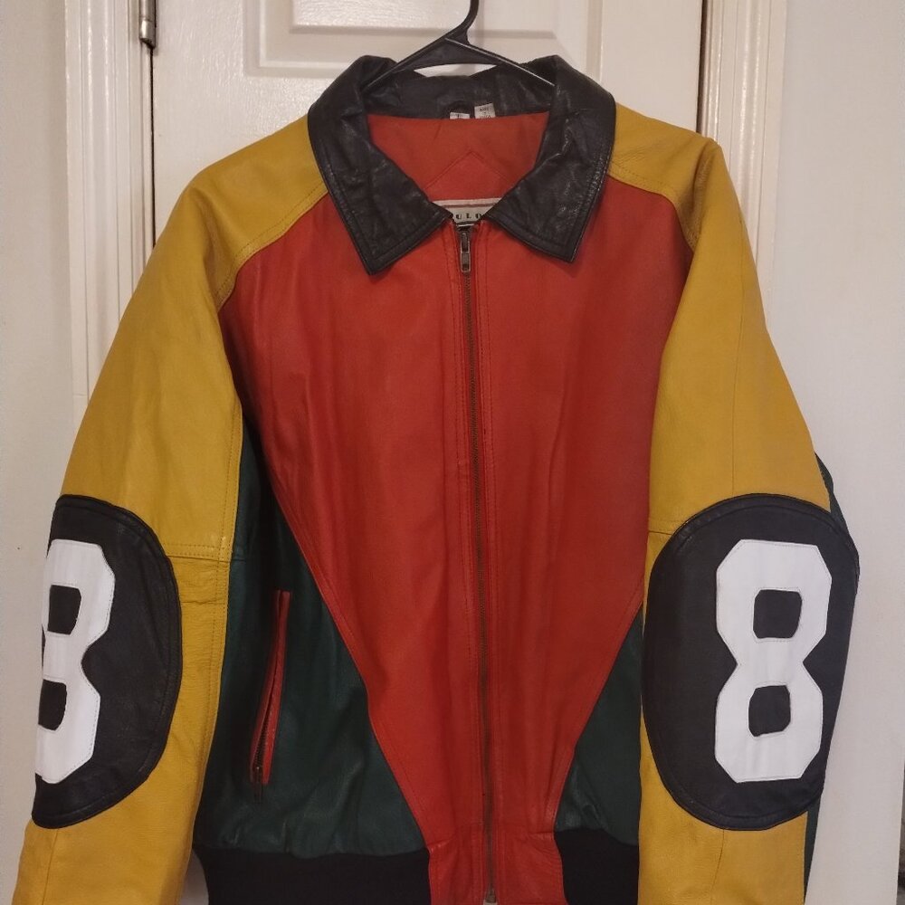 Men Vintage 1980s 8" Ball " Boulder Ridge Bomber Jacket L